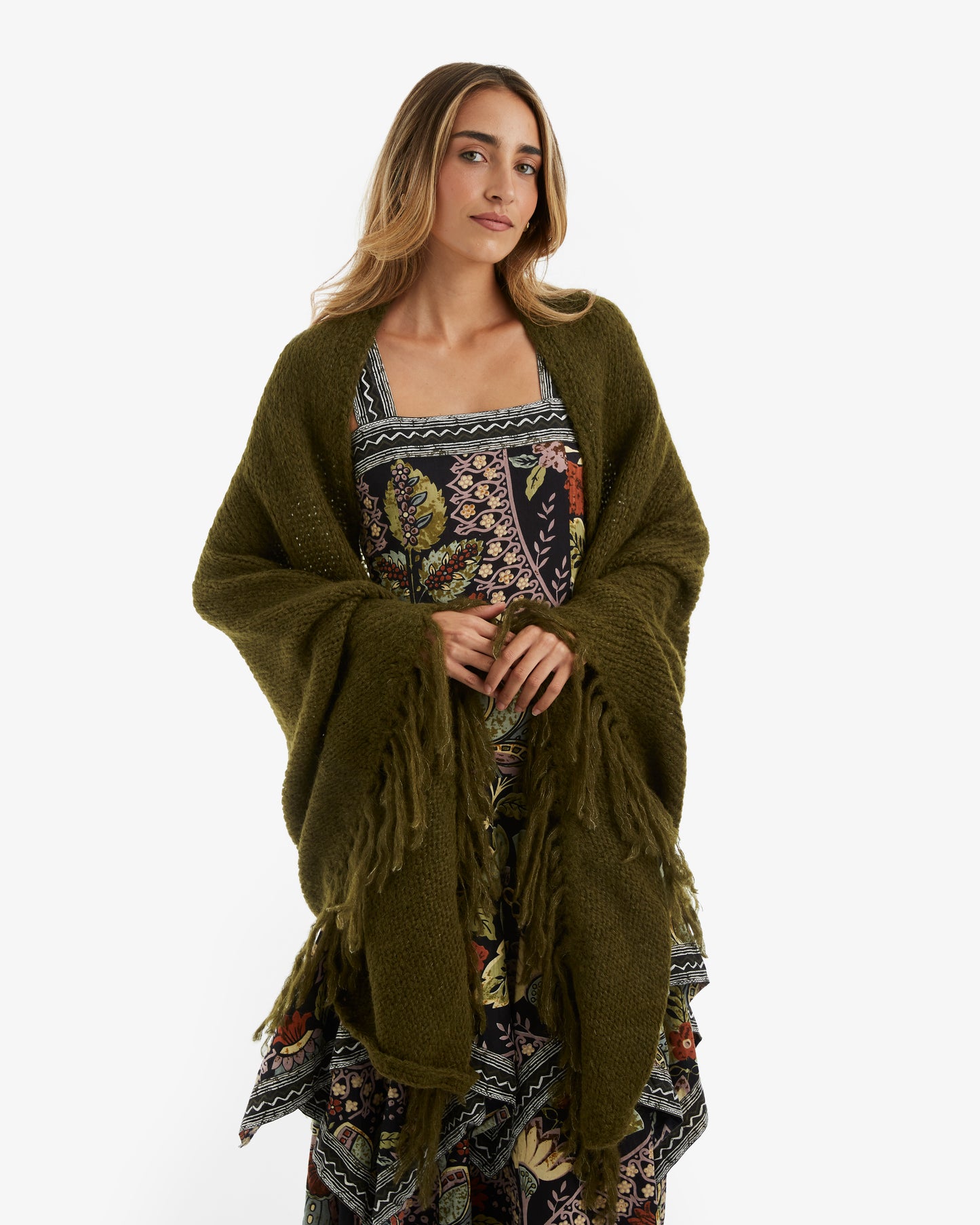 Philippa 1970  - Vestido Midi Bohemia