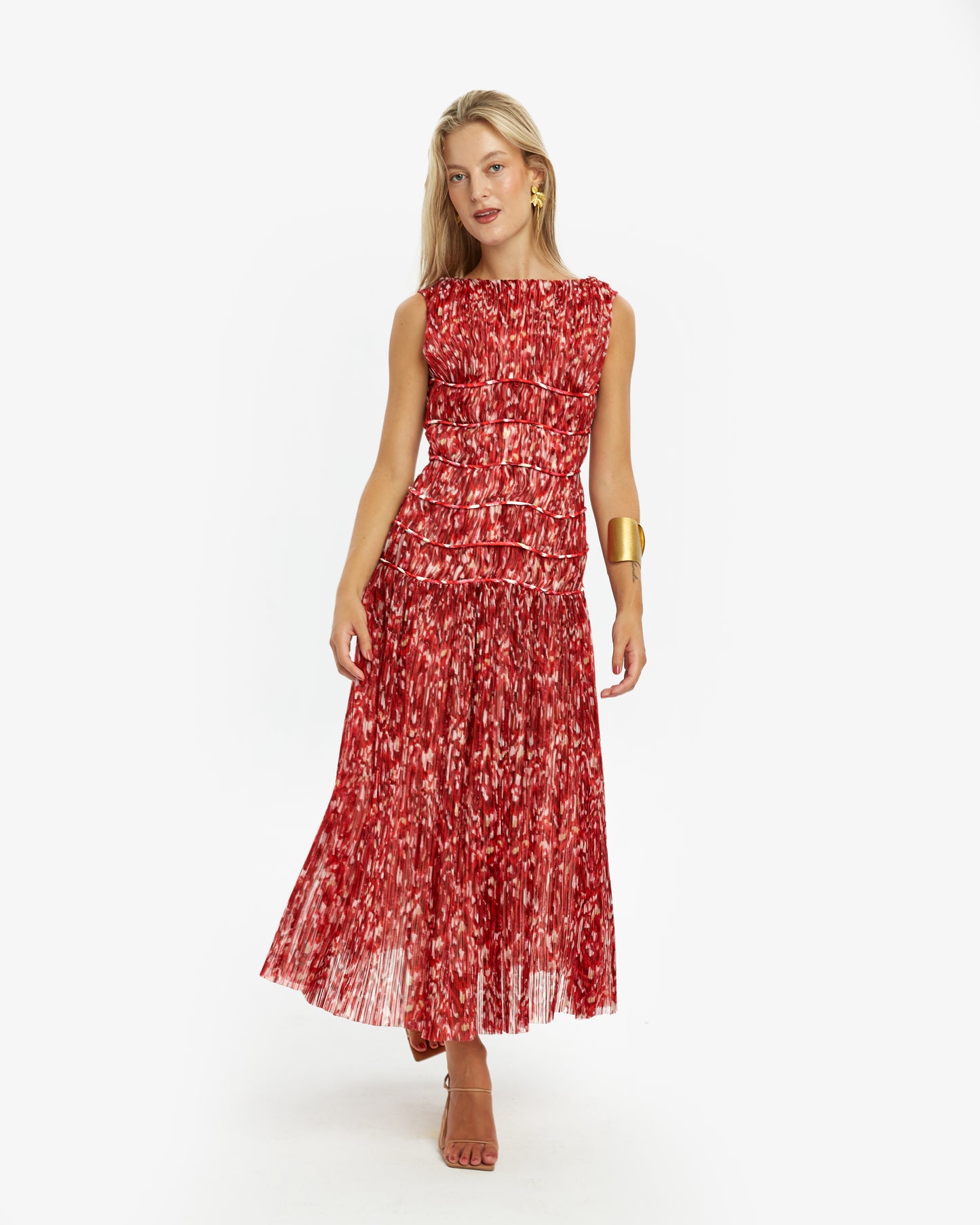 Rachel Gilbert- Vestido Midi Grafic