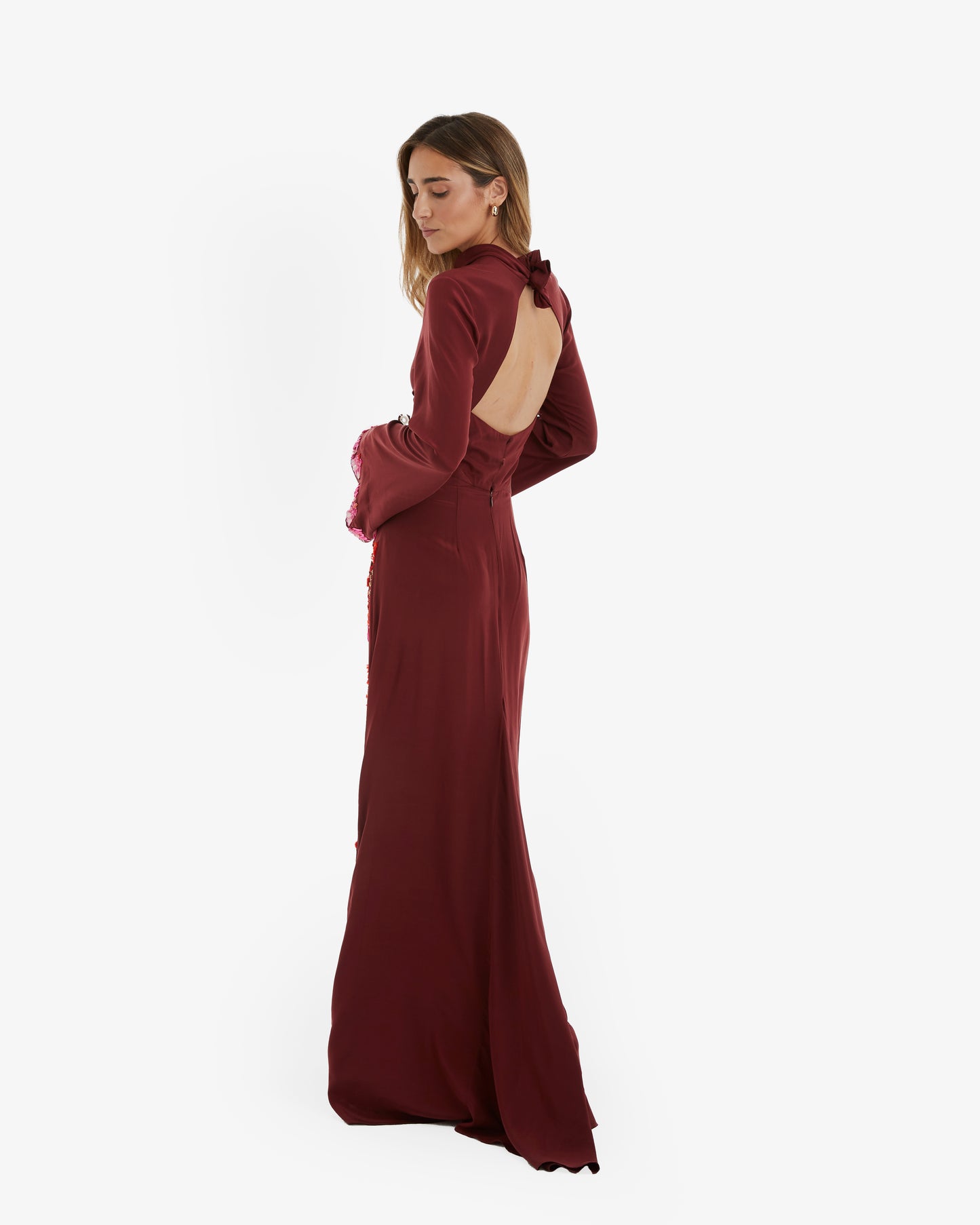 Johanna Ortiz- Vestido Maxi Aurora