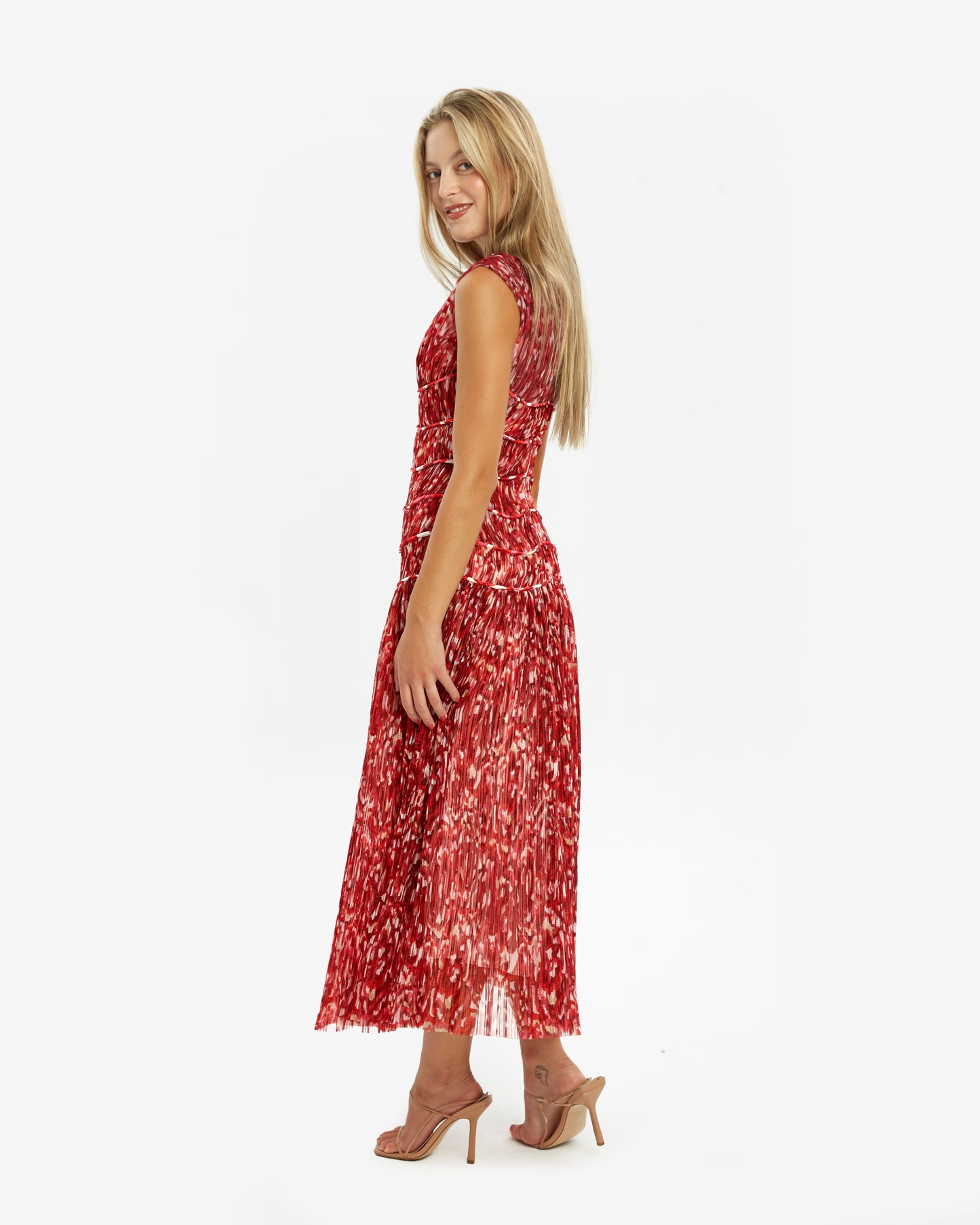 Rachel Gilbert- Vestido Midi Grafic