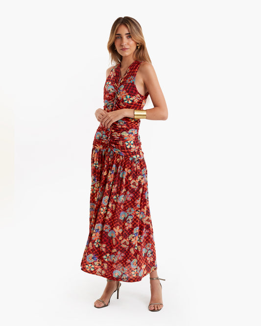 Ulla Johnson-Vestido Maxi Fire