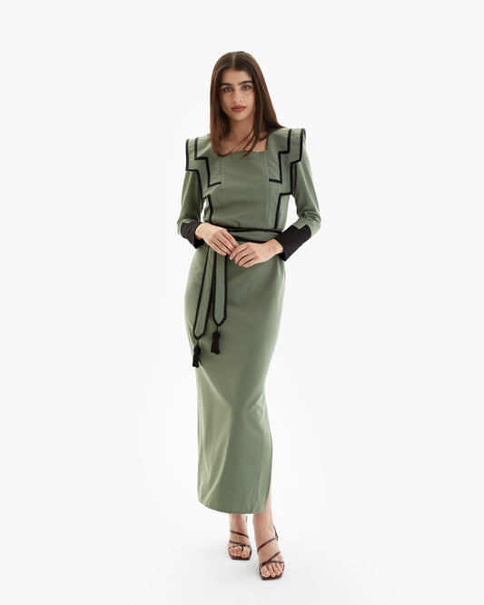 Iq Collection-Vestido Midi Joyés pre-loved