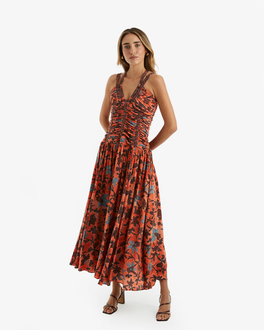 Ulla Johnson - Vestido Midi Bloomy