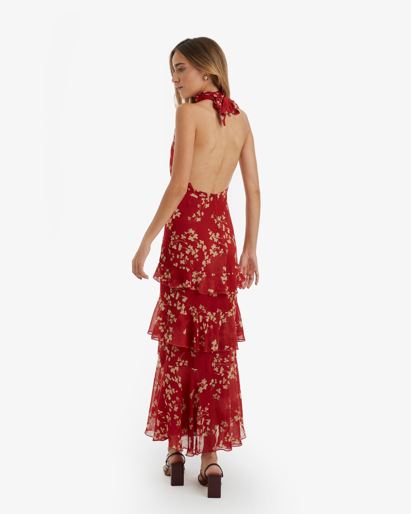 Baymo - Vestido Midi Hawaii pre-loved