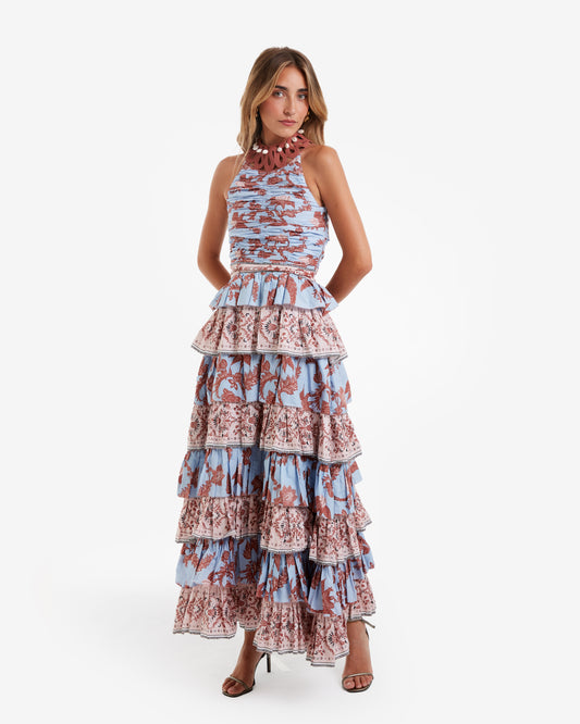 Coosy - Vestido midi Flair
