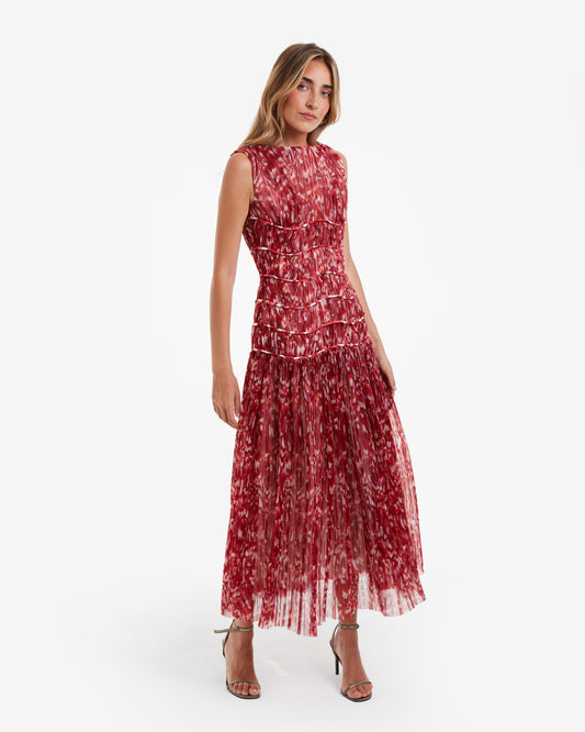 Rachel Gilbert- Vestido Midi Grafic