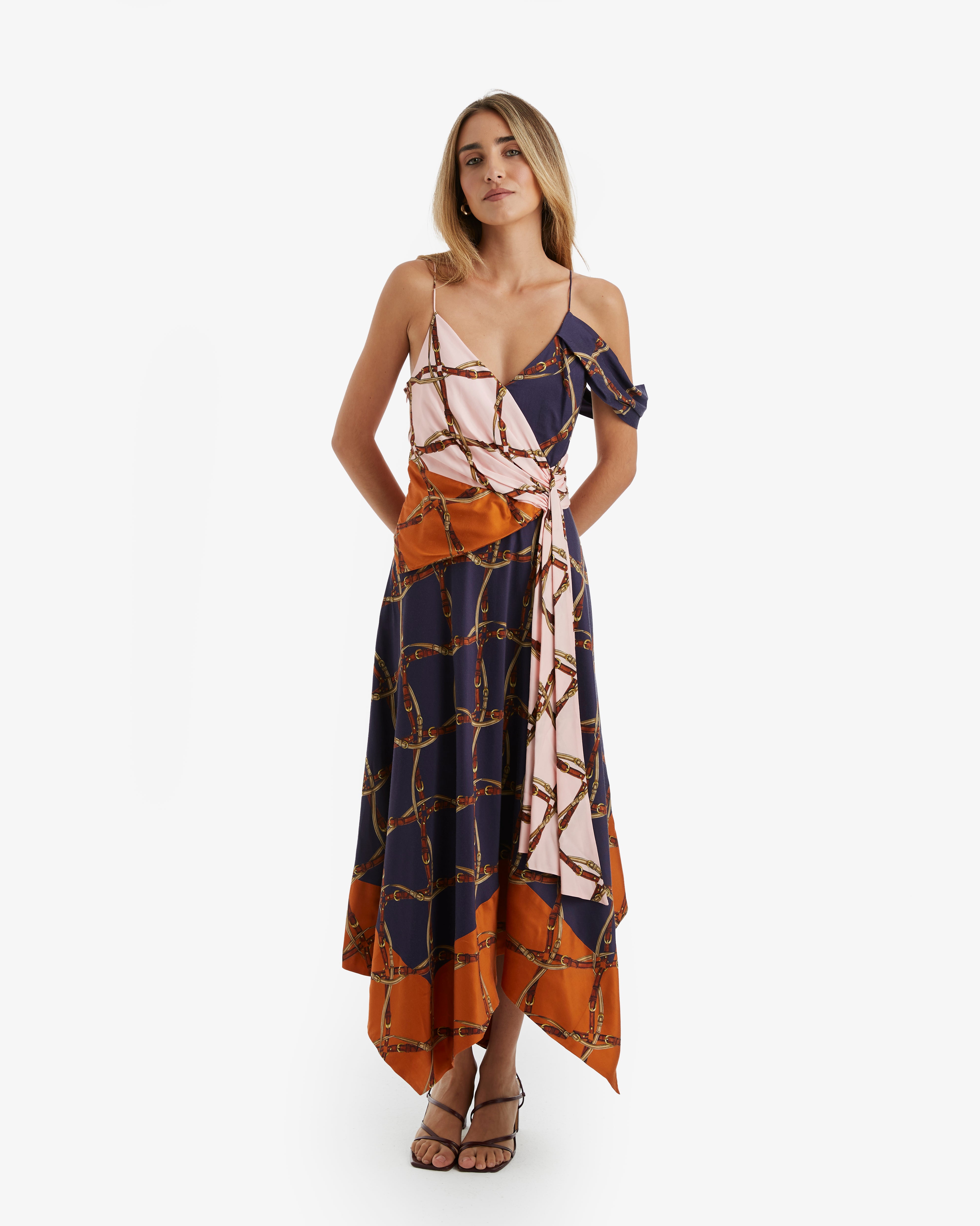 Simkhai- Vestido Maxi Chain – Lend the Label