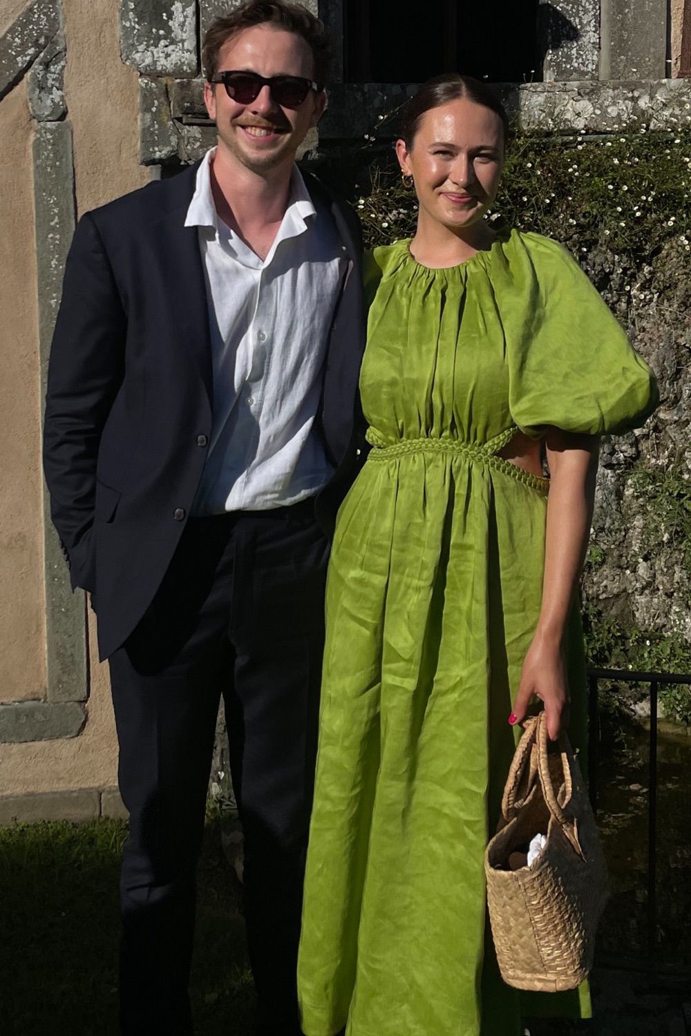 Aje- Vestido Midi Lime Pre-loved