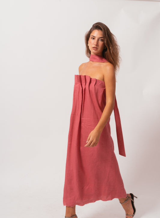 Non Signé - Vestido Midi Glossy