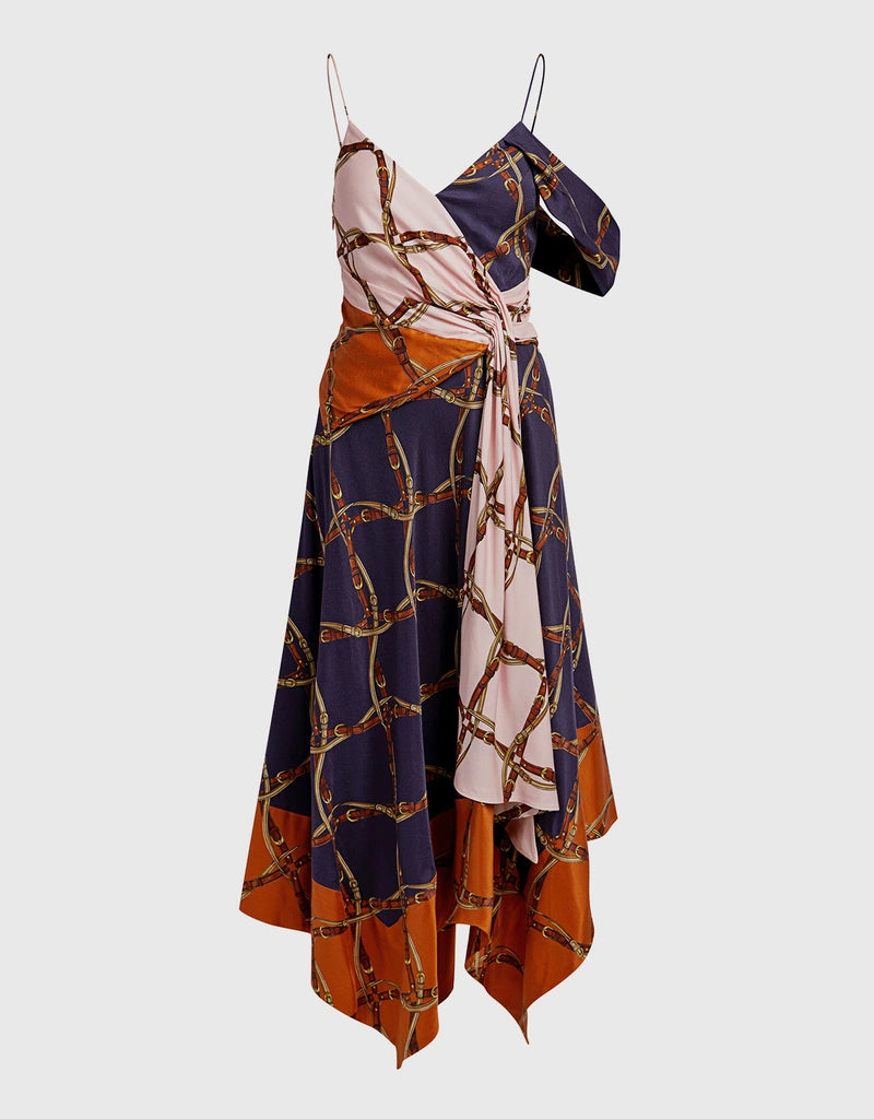 Simkhai- Vestido Maxi Chain pre-loved