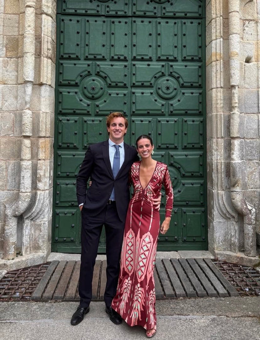 Johanna Ortiz - Vestido Midi Bordax