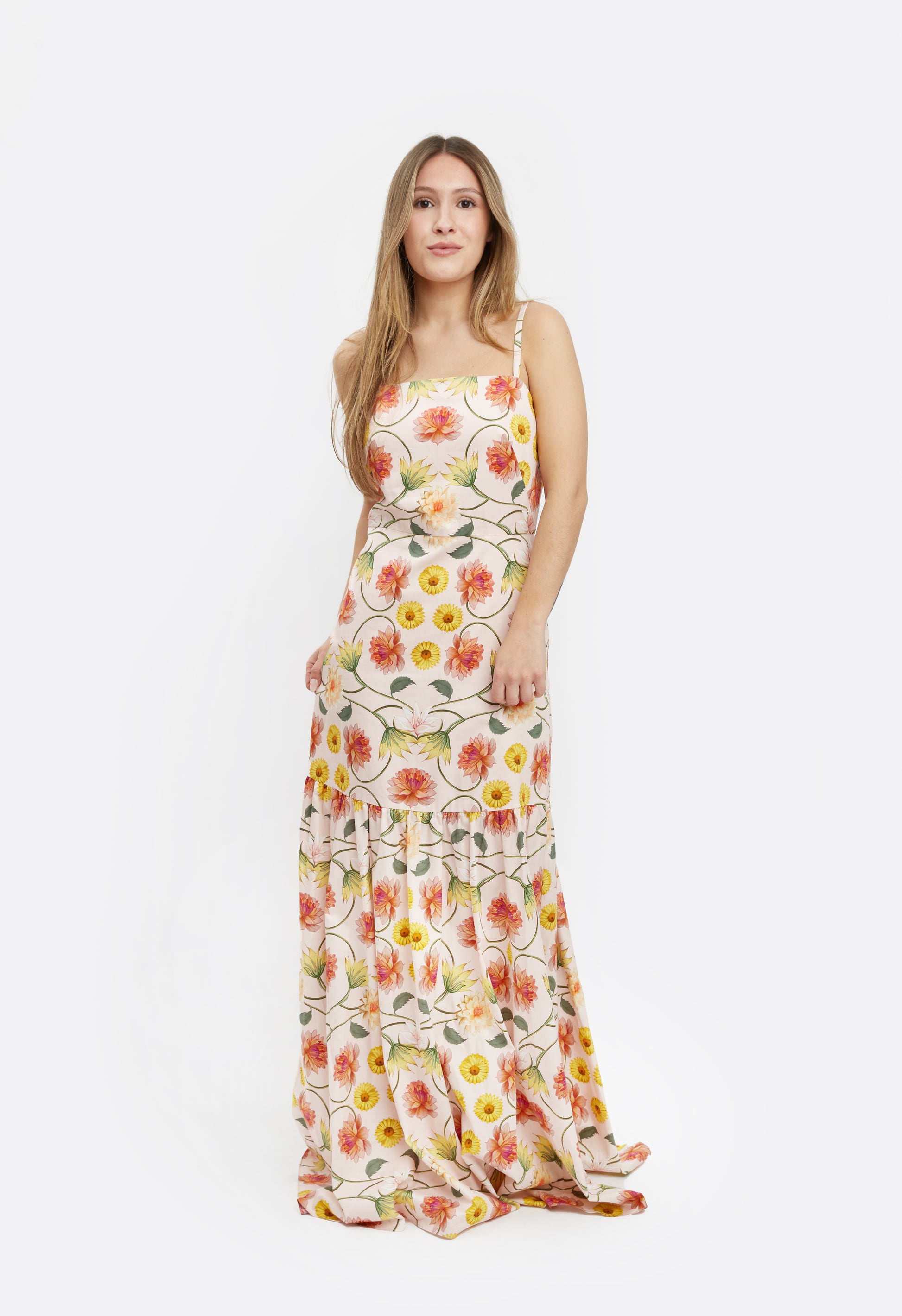 borgo de nor print dress flowers