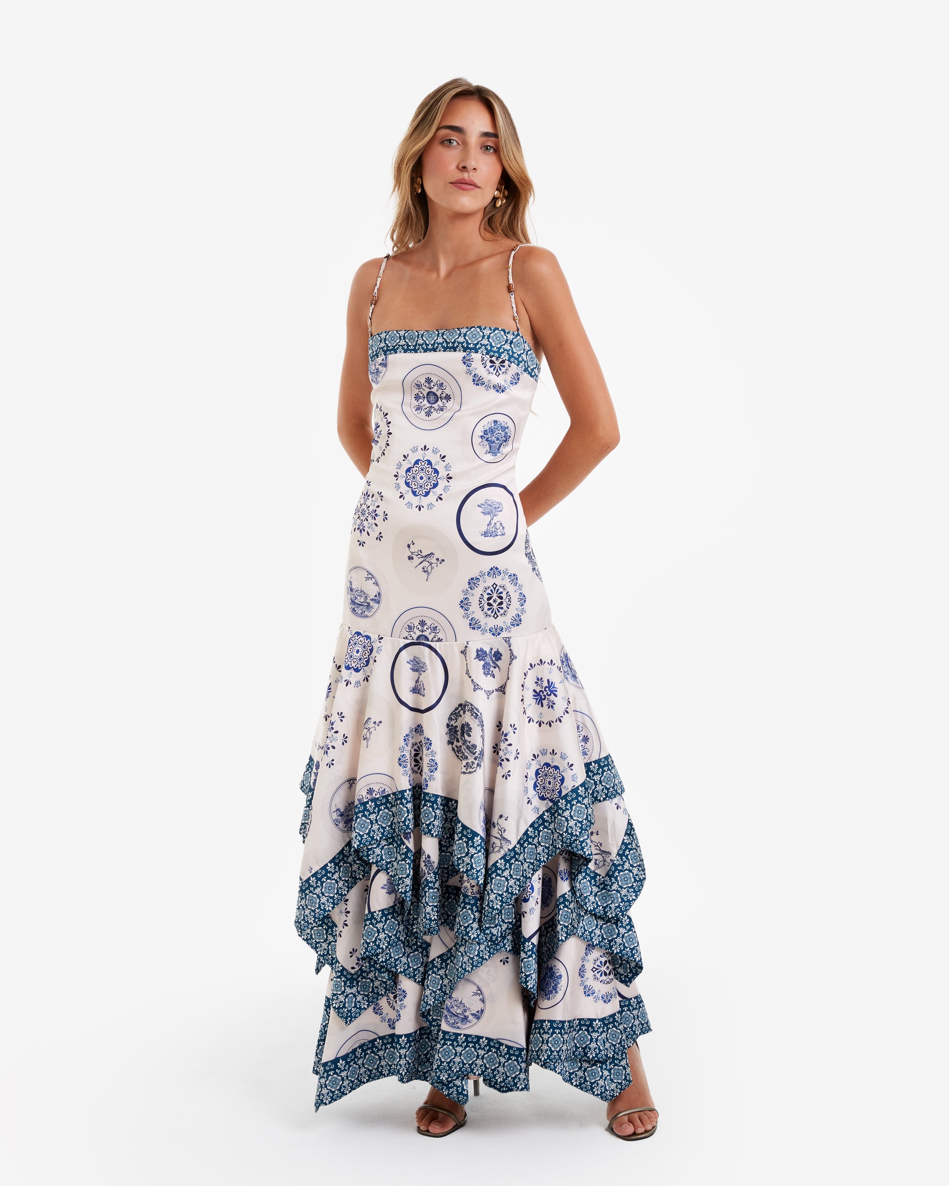 Andres Otalora - Vestido Maxi Amalfi - Lend the Label 