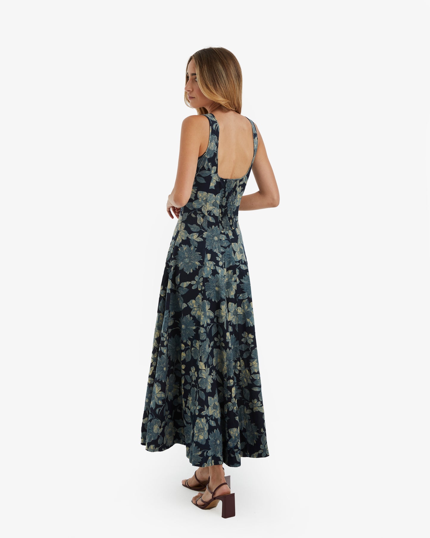 Dahliadahlia - Vestido midi Isdra