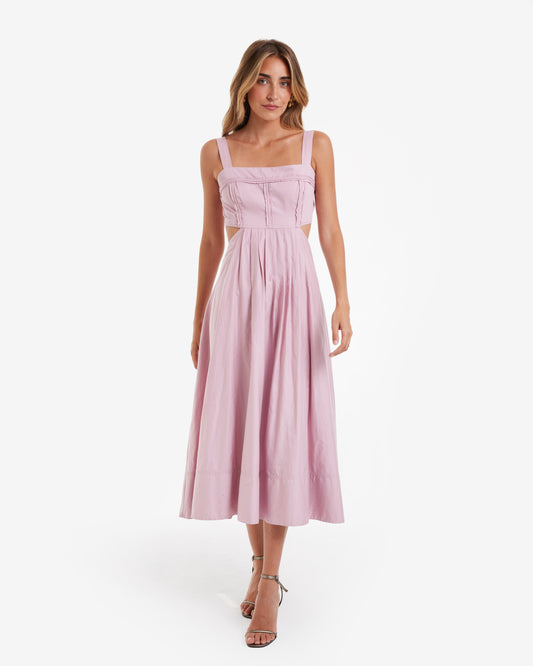 Aje- vestido midi Rosetta