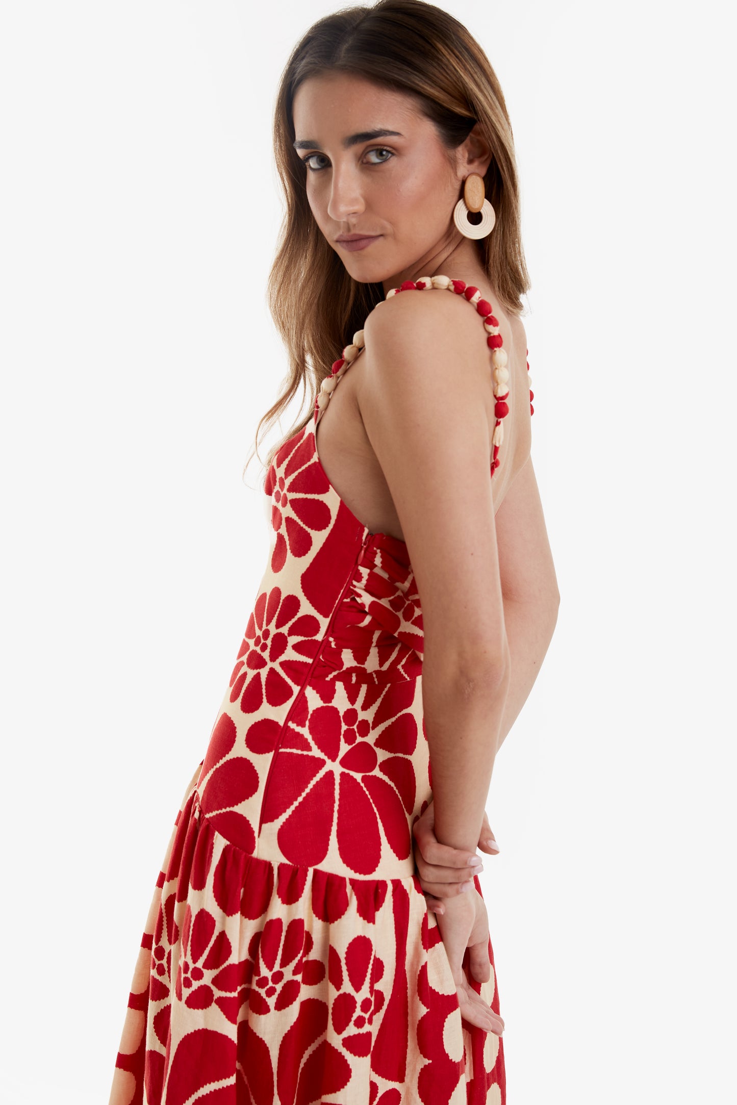 Farm Rio- Vestido Midi Cali