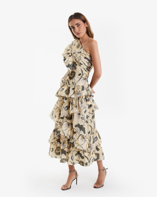 Ulla Johnson-Vestido Midi Atna