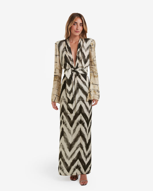IQ Collection - Vestido Maxi Pincel