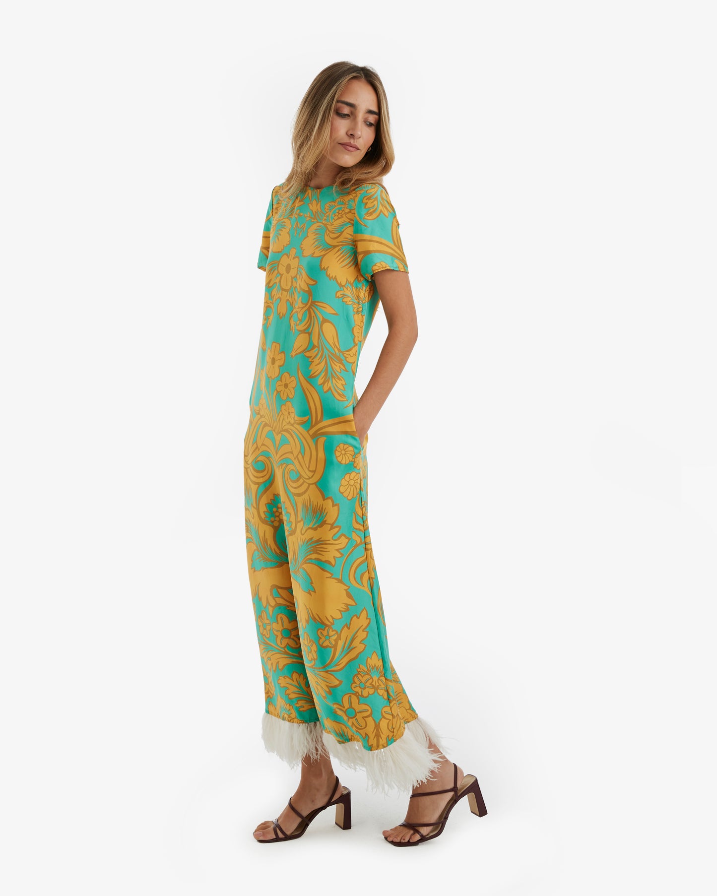 Double J- Vestido Maxi Tucan