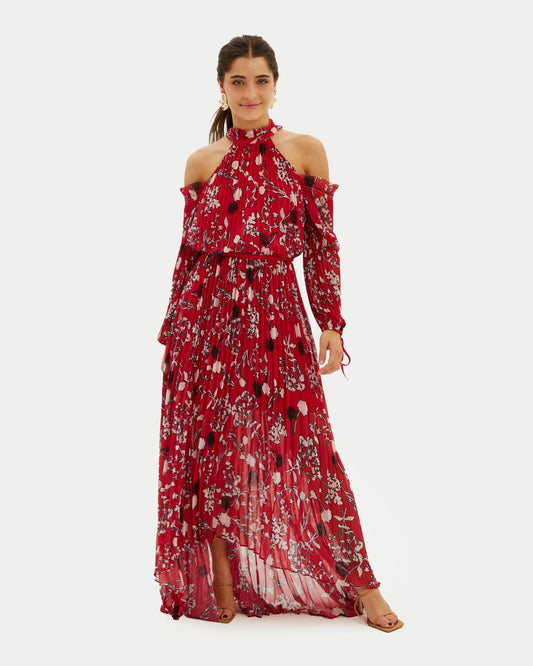 Self-Portrait - Vestido Maxi Alan - Lend the Label 