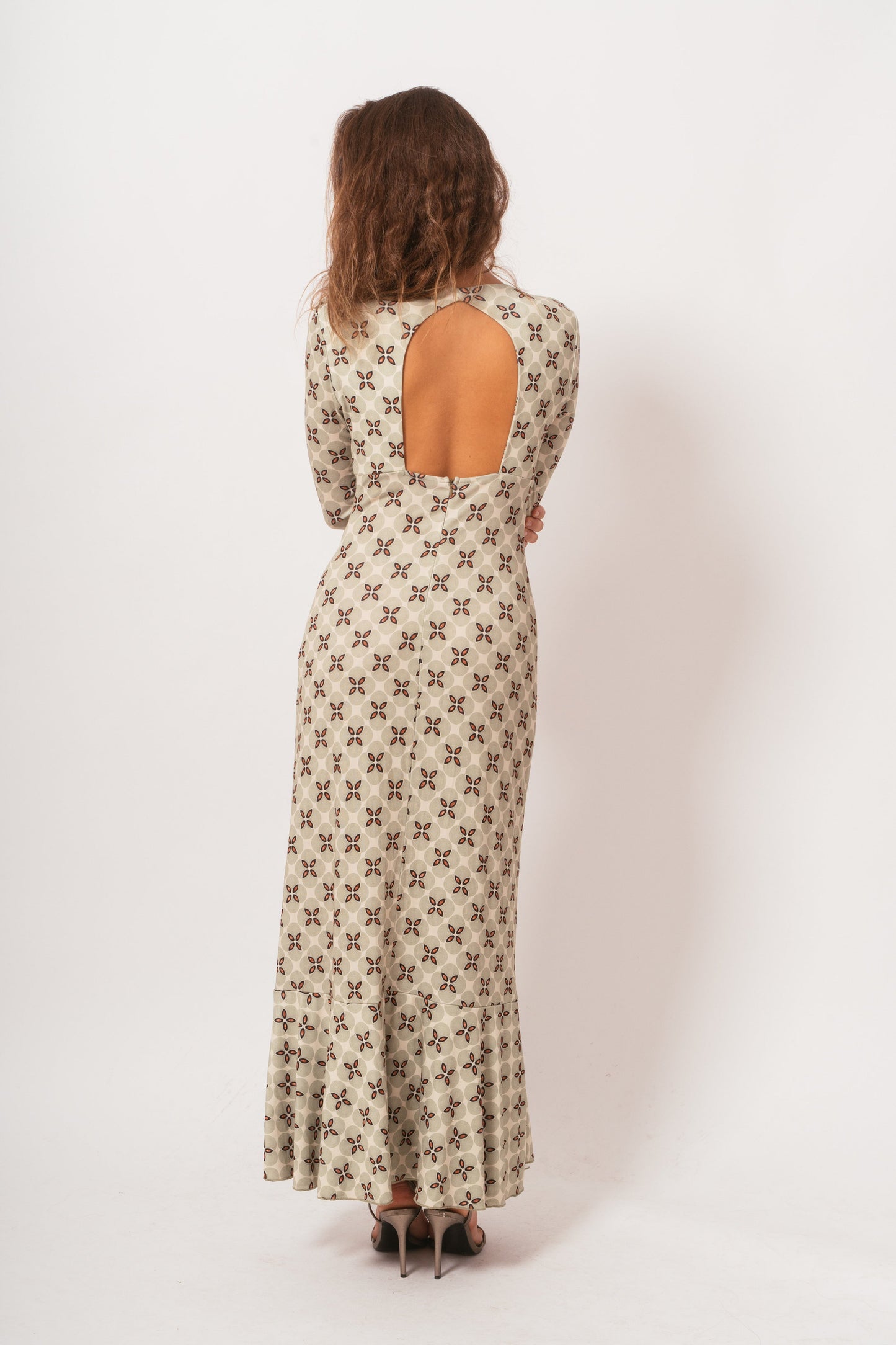 Baymo- Vestido Midi Gerbera pre-loved
