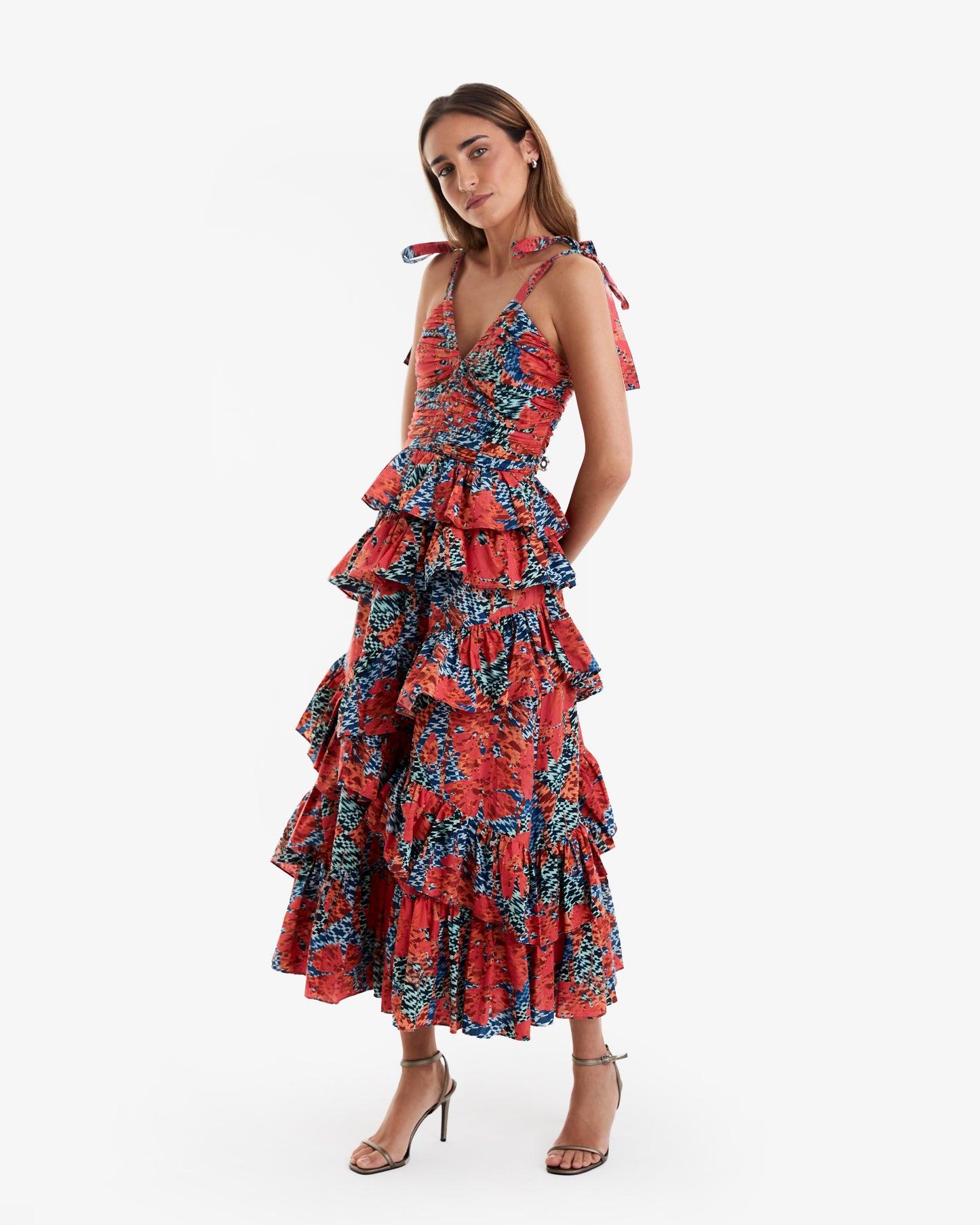 Ulla Johnson-Vestido Midi Nigrini