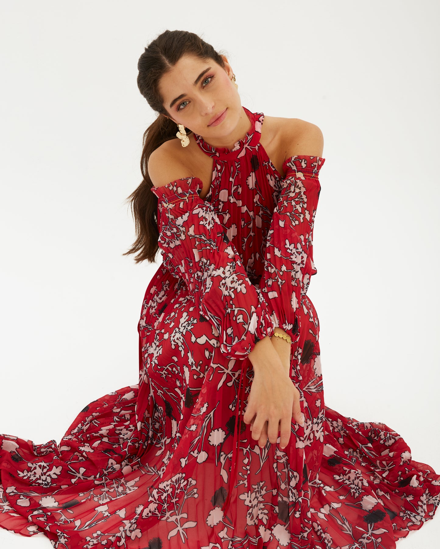 Self-Portrait - Vestido Maxi Alan - Lend the Label 