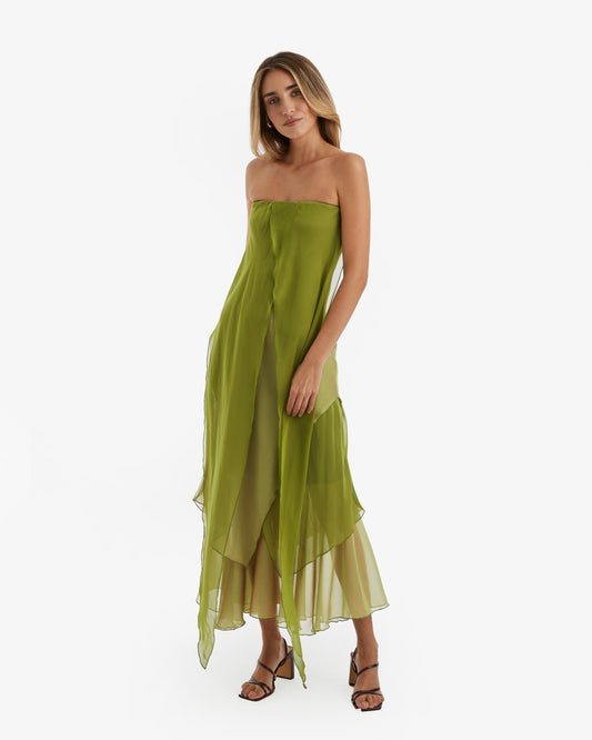 Rental Mode- Vestido Midi Sohl