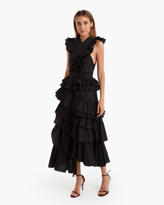 Ulla Johnson-vestido midi Parker