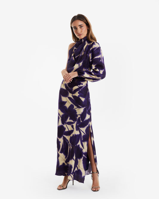 Baymo- Vestido Maxi Botanic