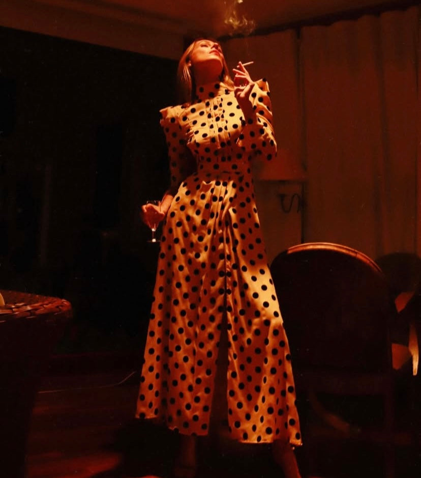 IQ Collection - Vestido Midi Cerclis