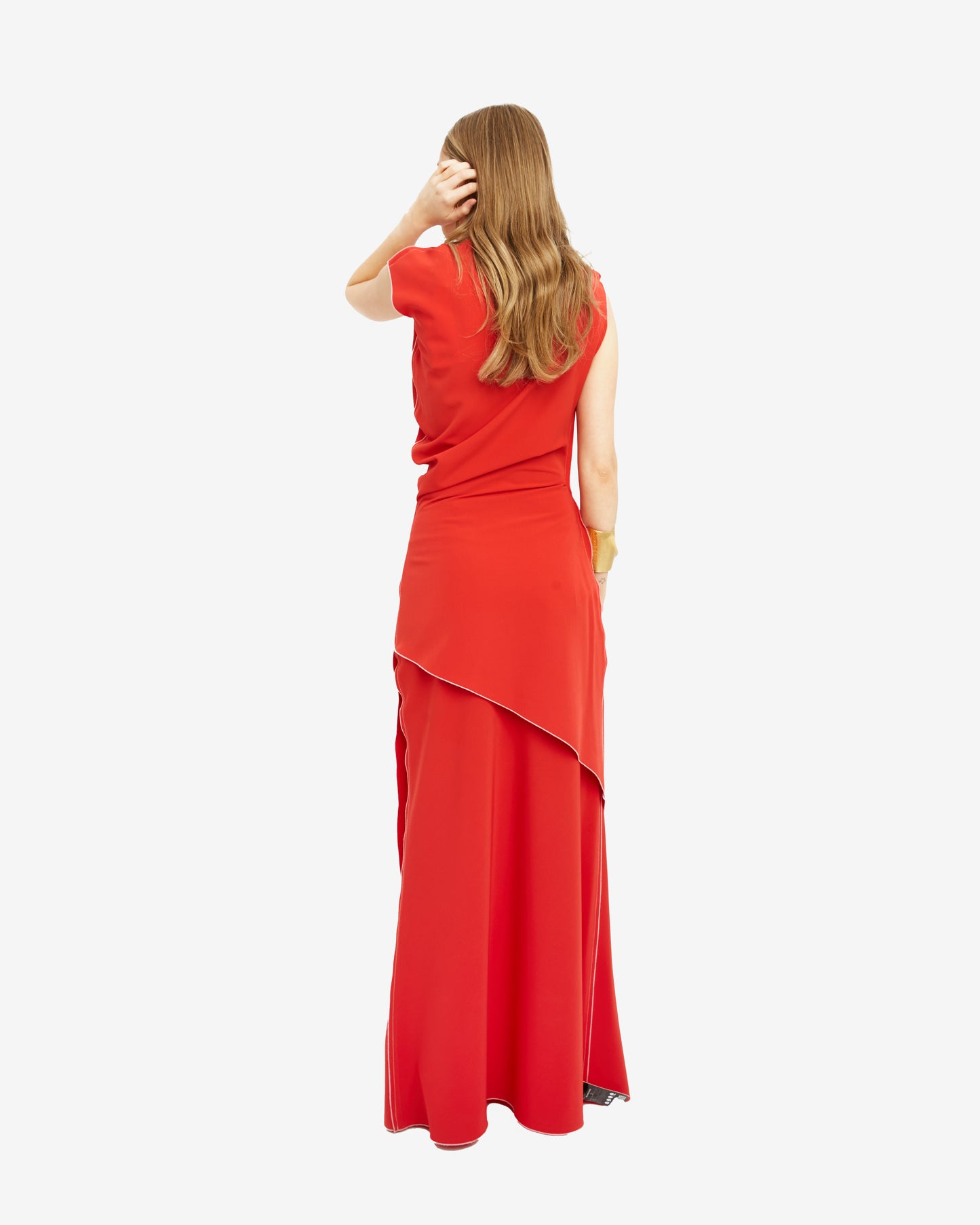 Redondo Brand- Vestido Maxi Carmín