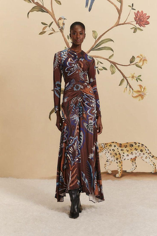 Farm Rio- Vestido Midi Desert