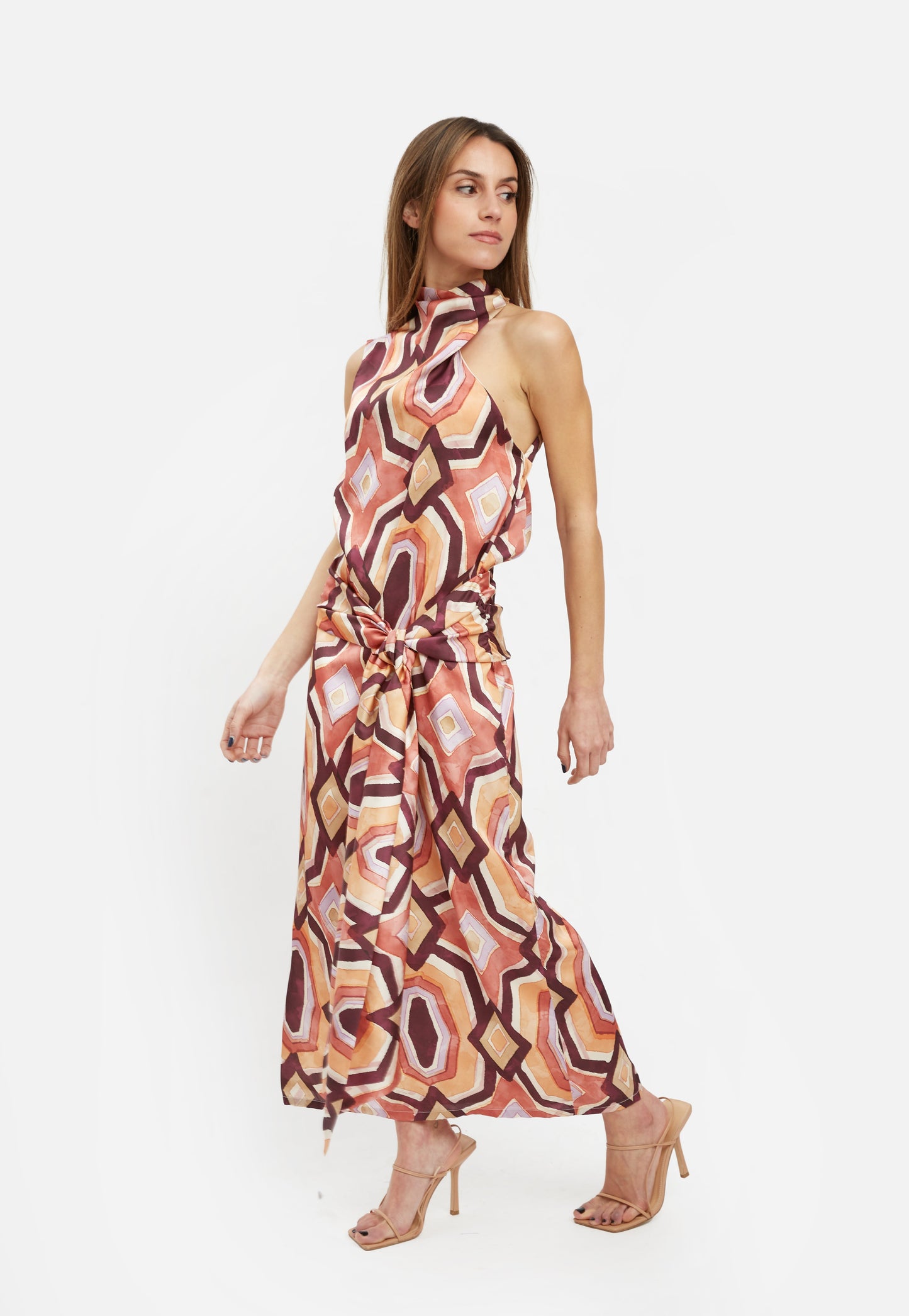 Quetzal - Vestido pre-loved midi Puzzle