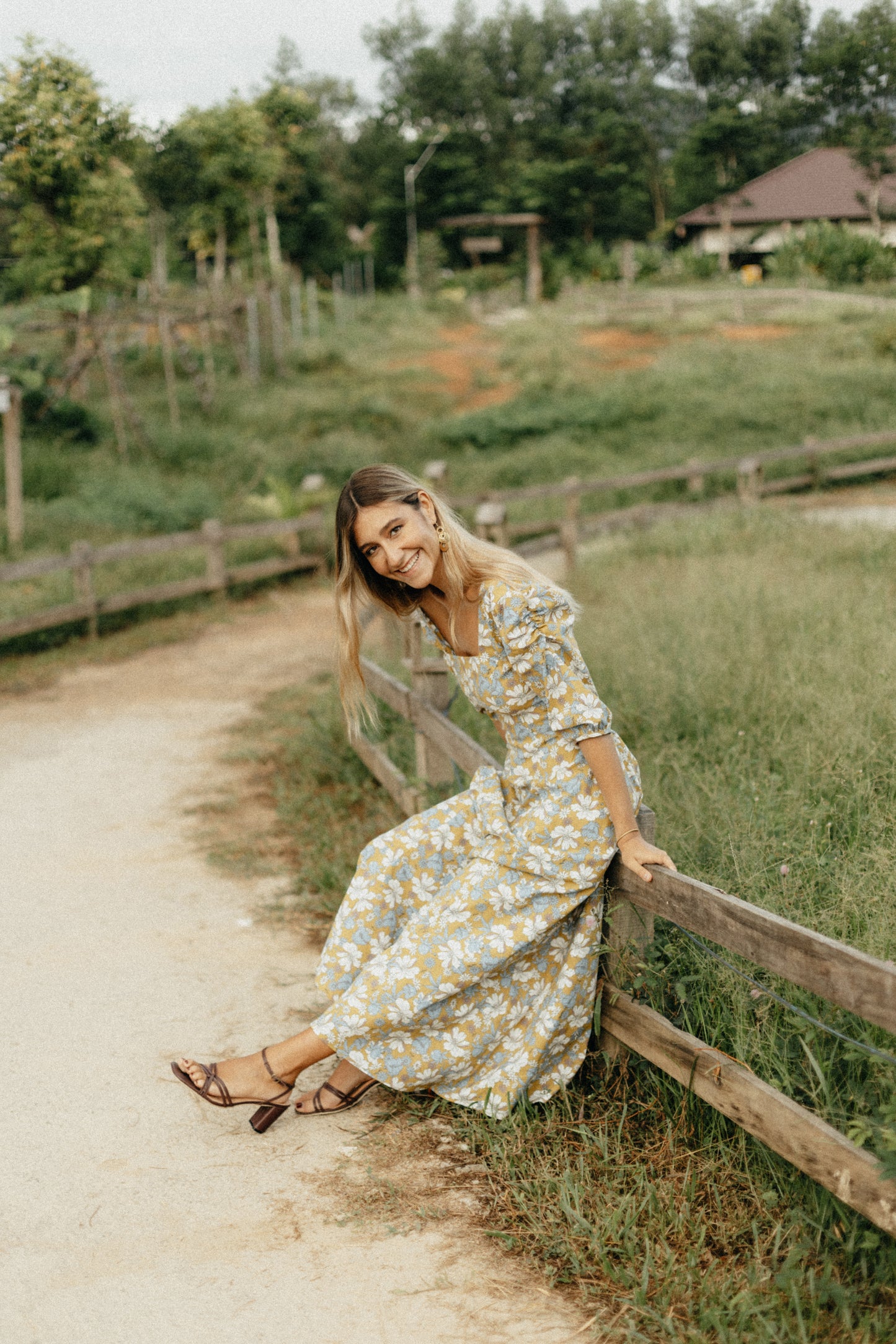 Bicolo-Vestido Maxi Nature