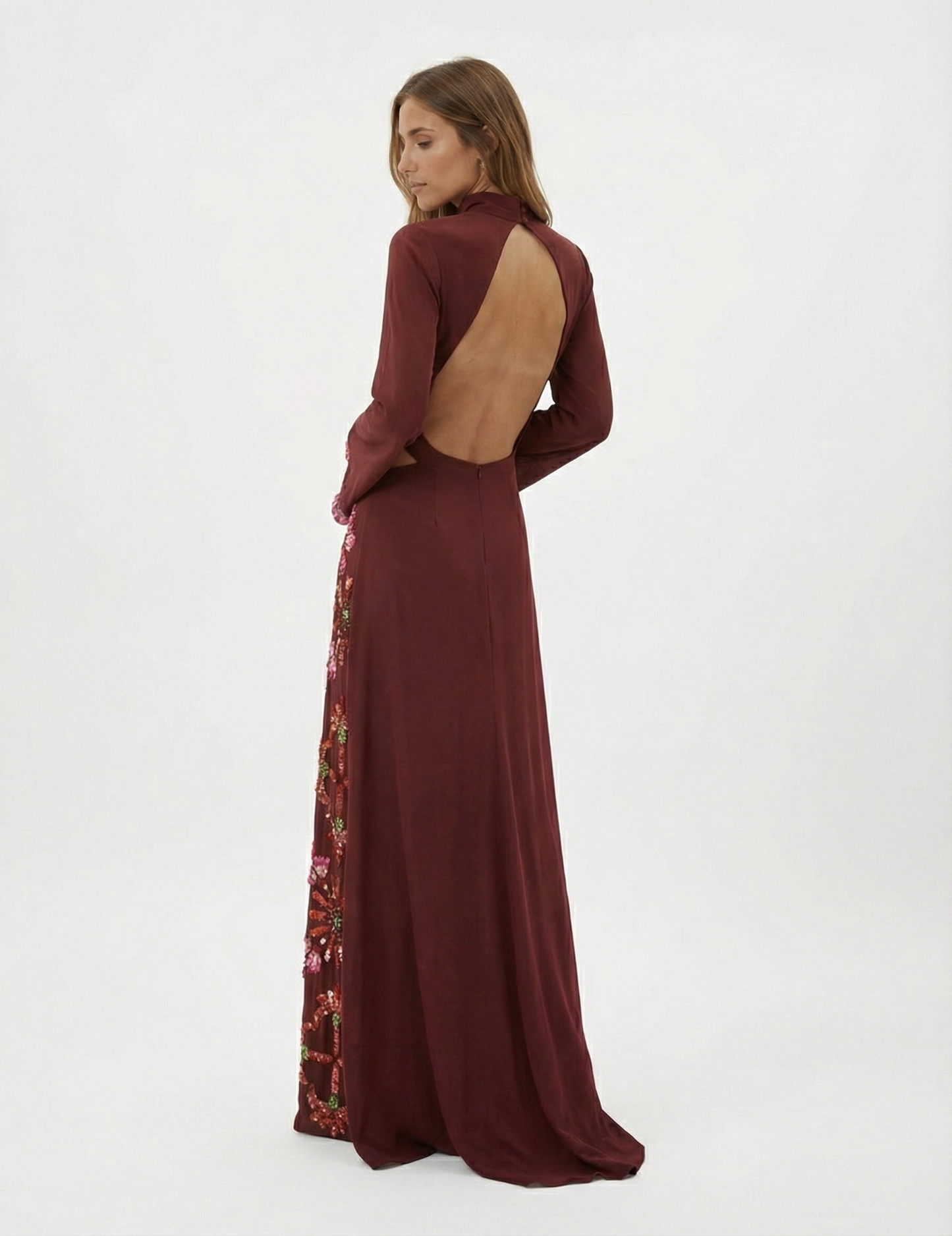 Johanna Ortiz- Vestido Maxi Aurora