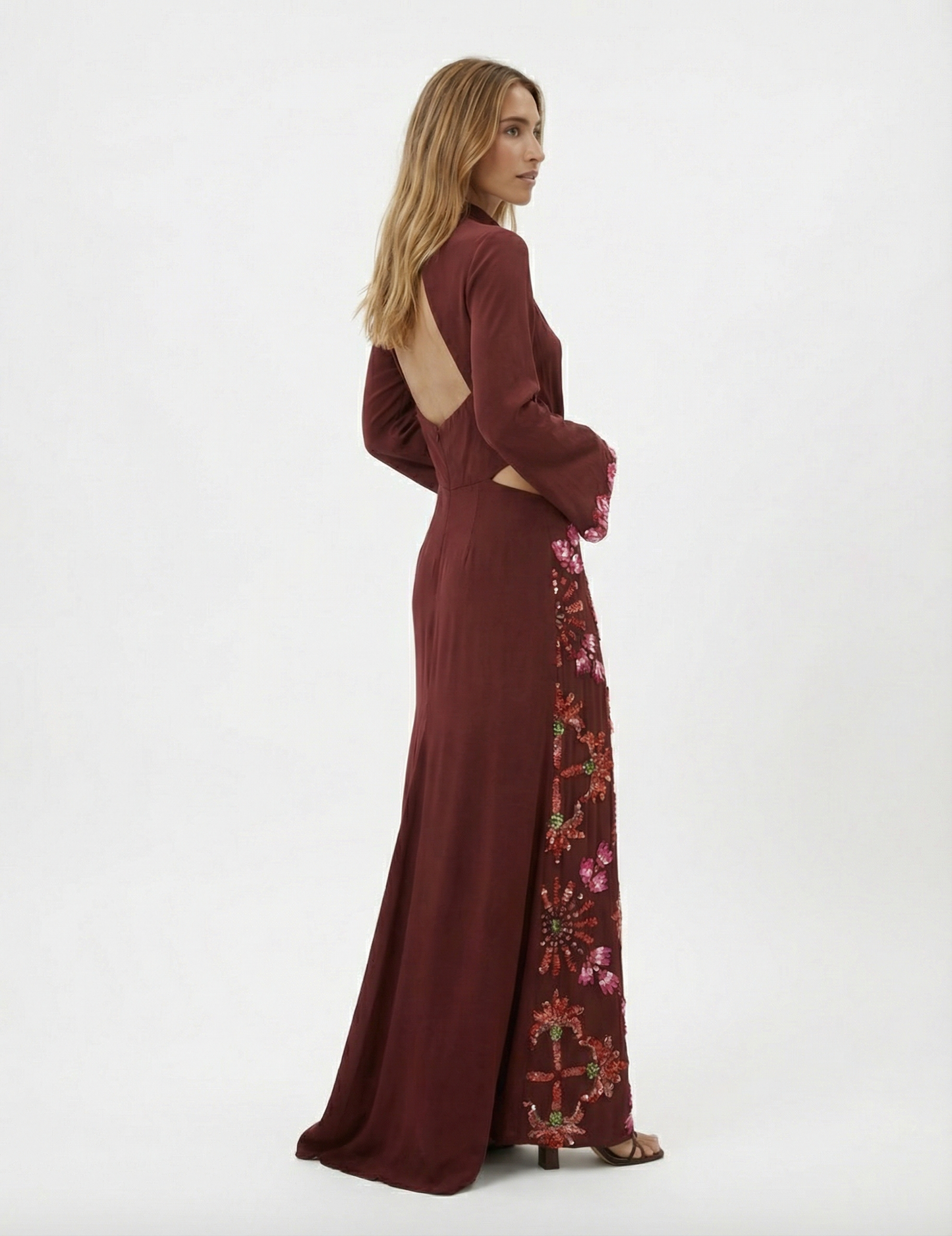 Johanna Ortiz- Vestido Maxi Aurora