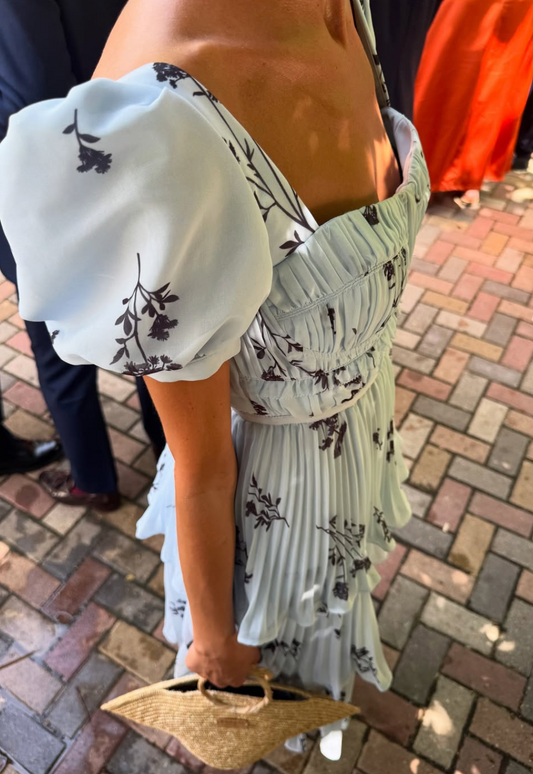 Self Portrait - Vestido Midi Sauce
