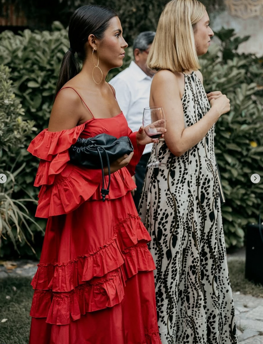 Alexa Chung - Vestido Maxi Biznaga