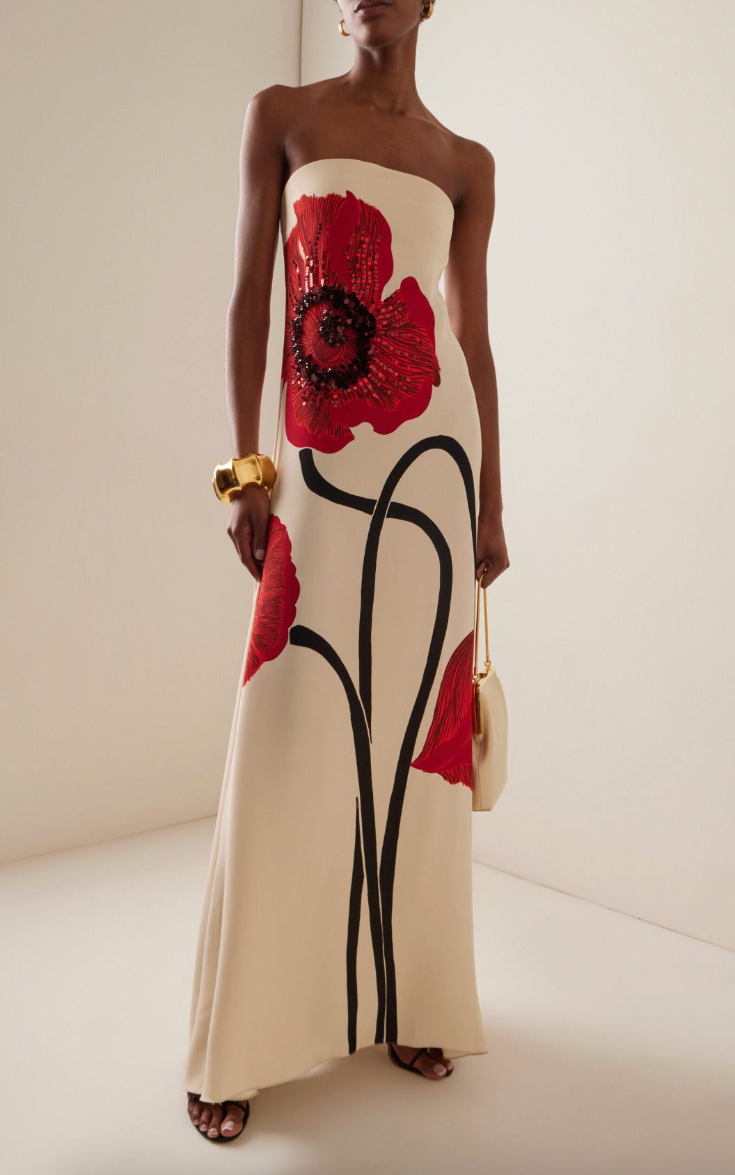 Johanna Ortiz- Vestido maxi Poppy