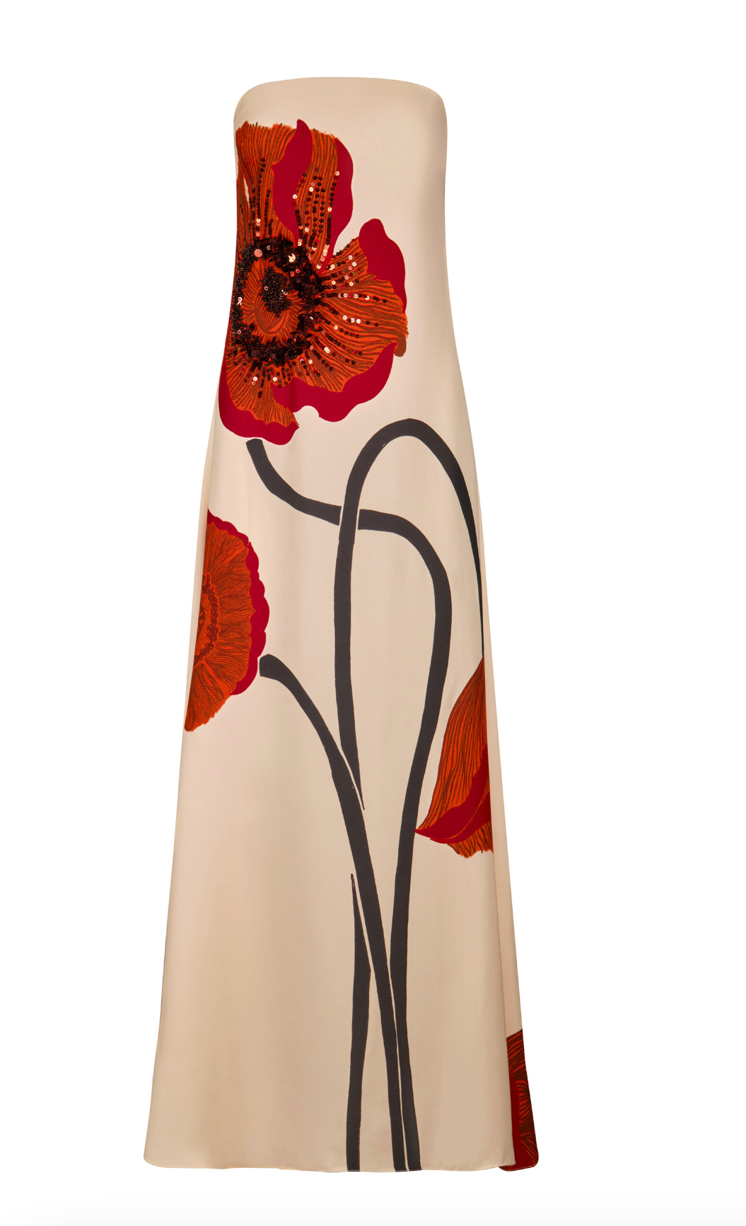 Johanna Ortiz- Vestido maxi Poppy