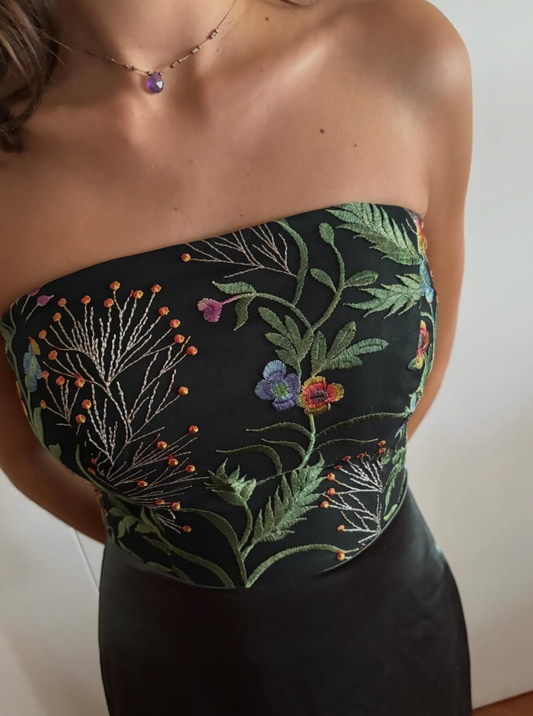 Velvet Vintage - Vestido Midi Mapich