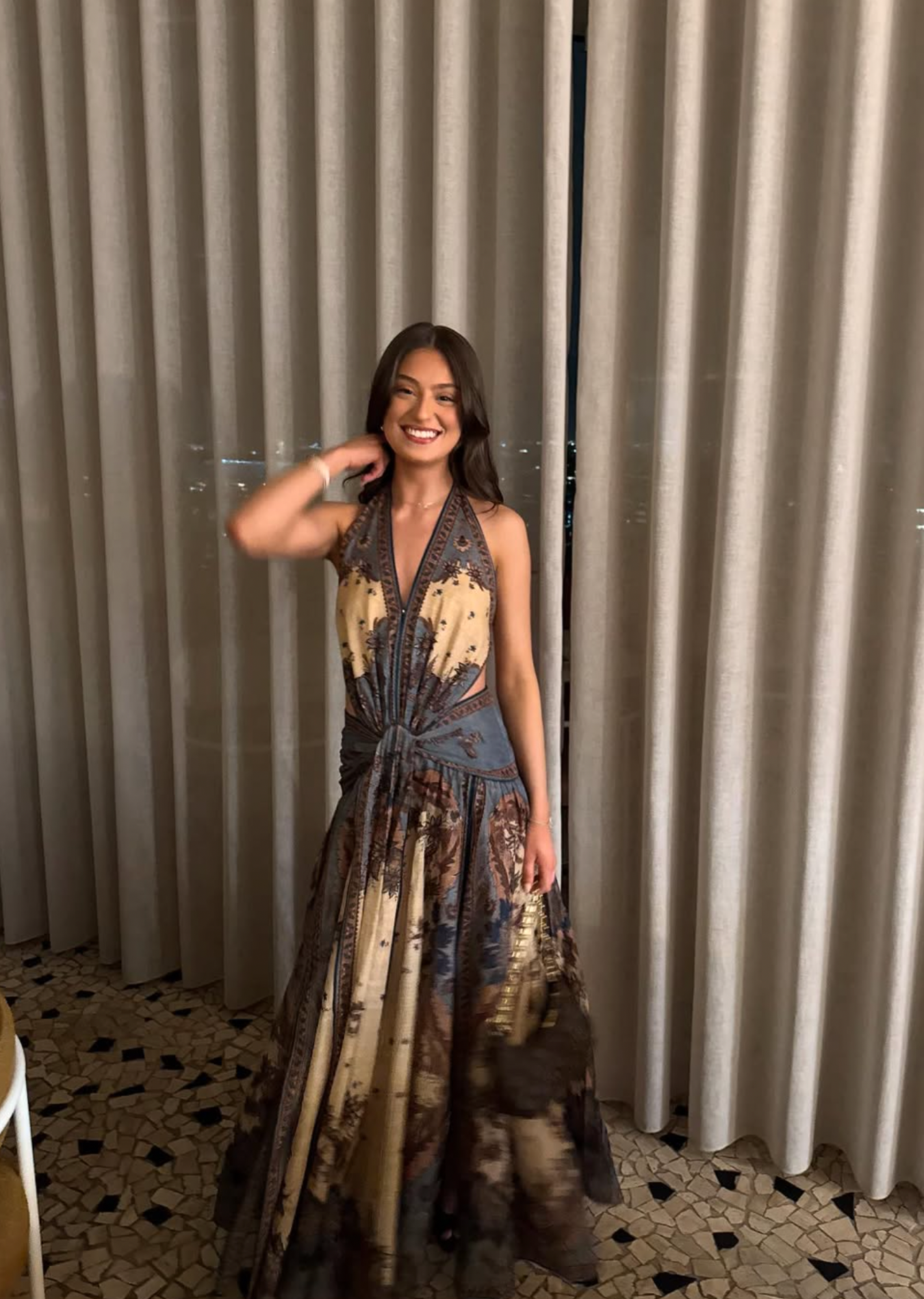 Zimmermann - Vestido Maxi Aseina