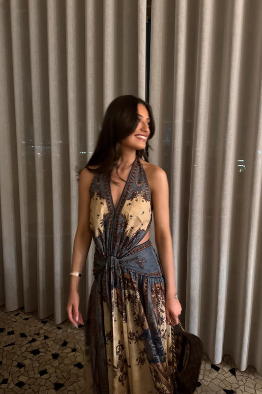 Zimmermann - Vestido Maxi Aseina