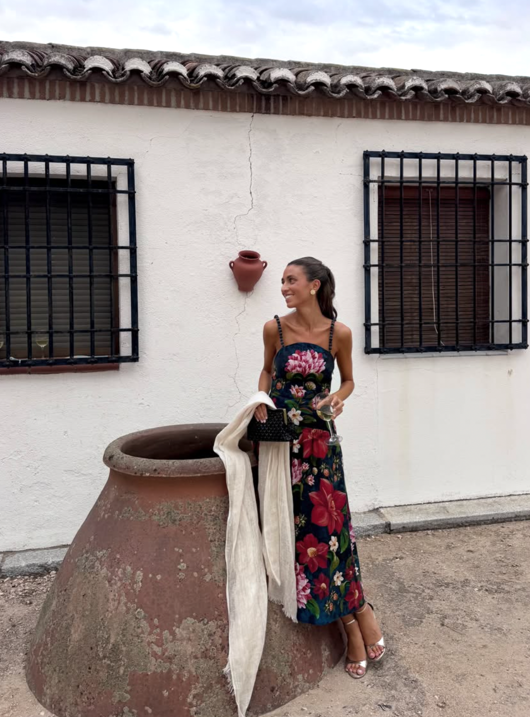 Farm Rio x Barbour- Vestido Midi Guatapé