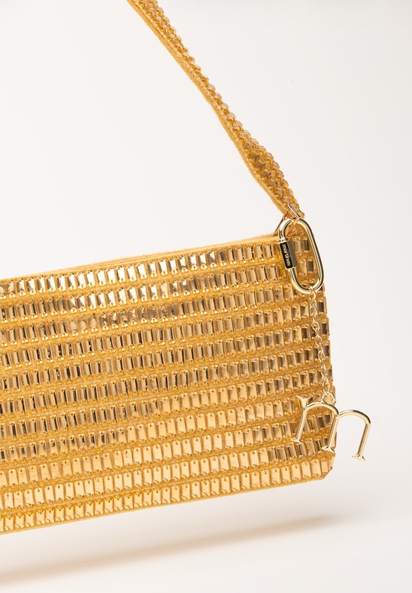 Martinas - Gold Ibiza Bag Pre Loved