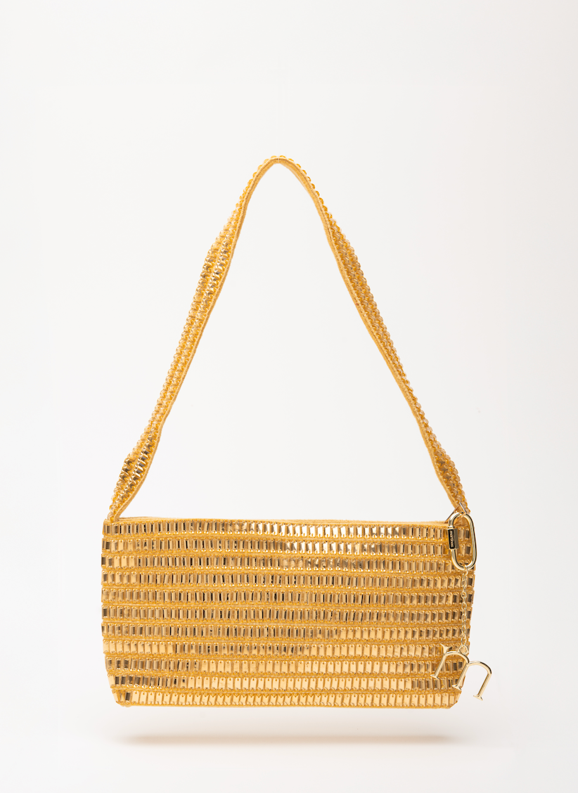 Martinas - Gold Ibiza Bag Pre Loved