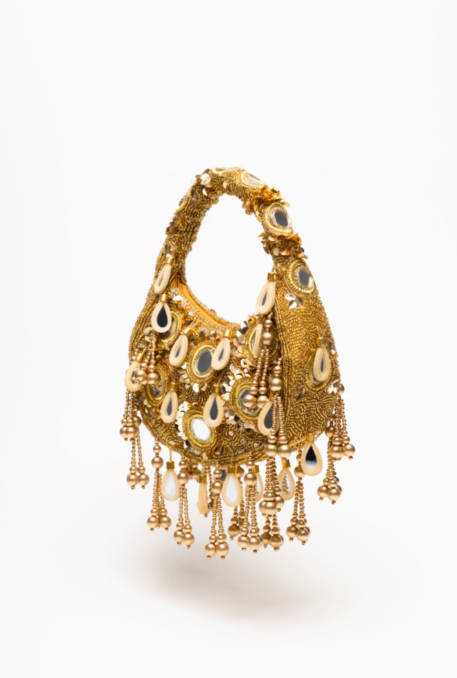 Martinas -Gold Formentera Bag