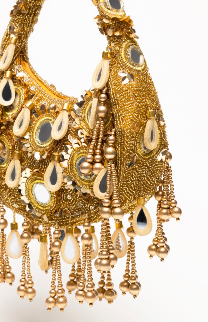 Martinas -Gold Formentera Bag