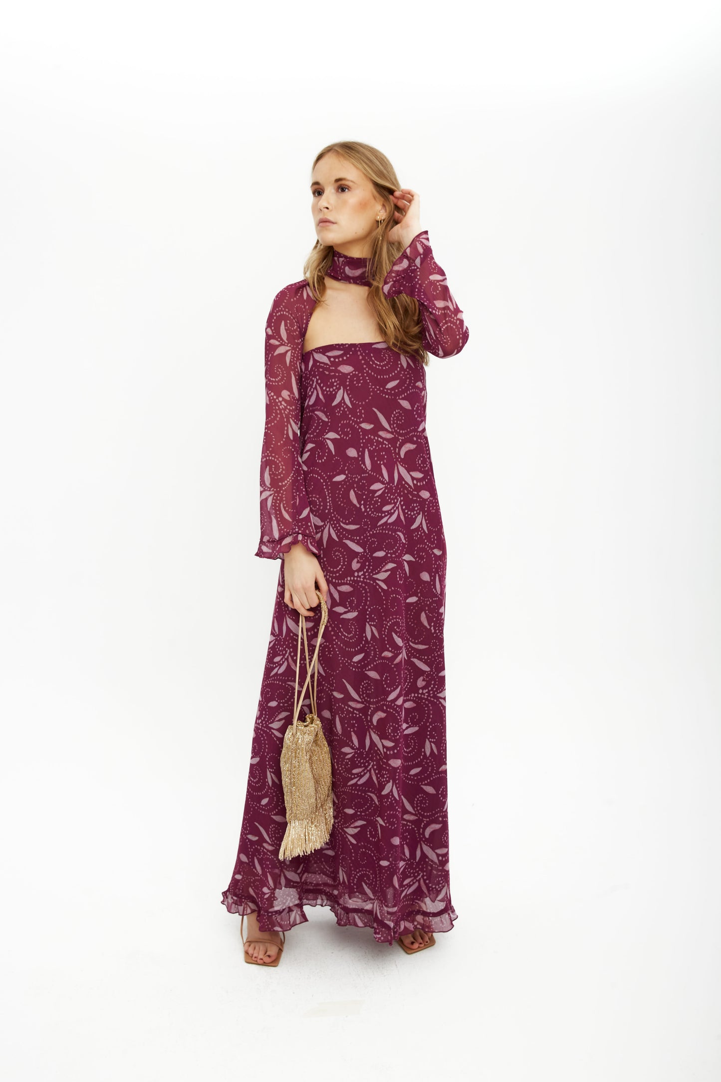Baymo - Vestido Maxi Bohoo pre-loved
